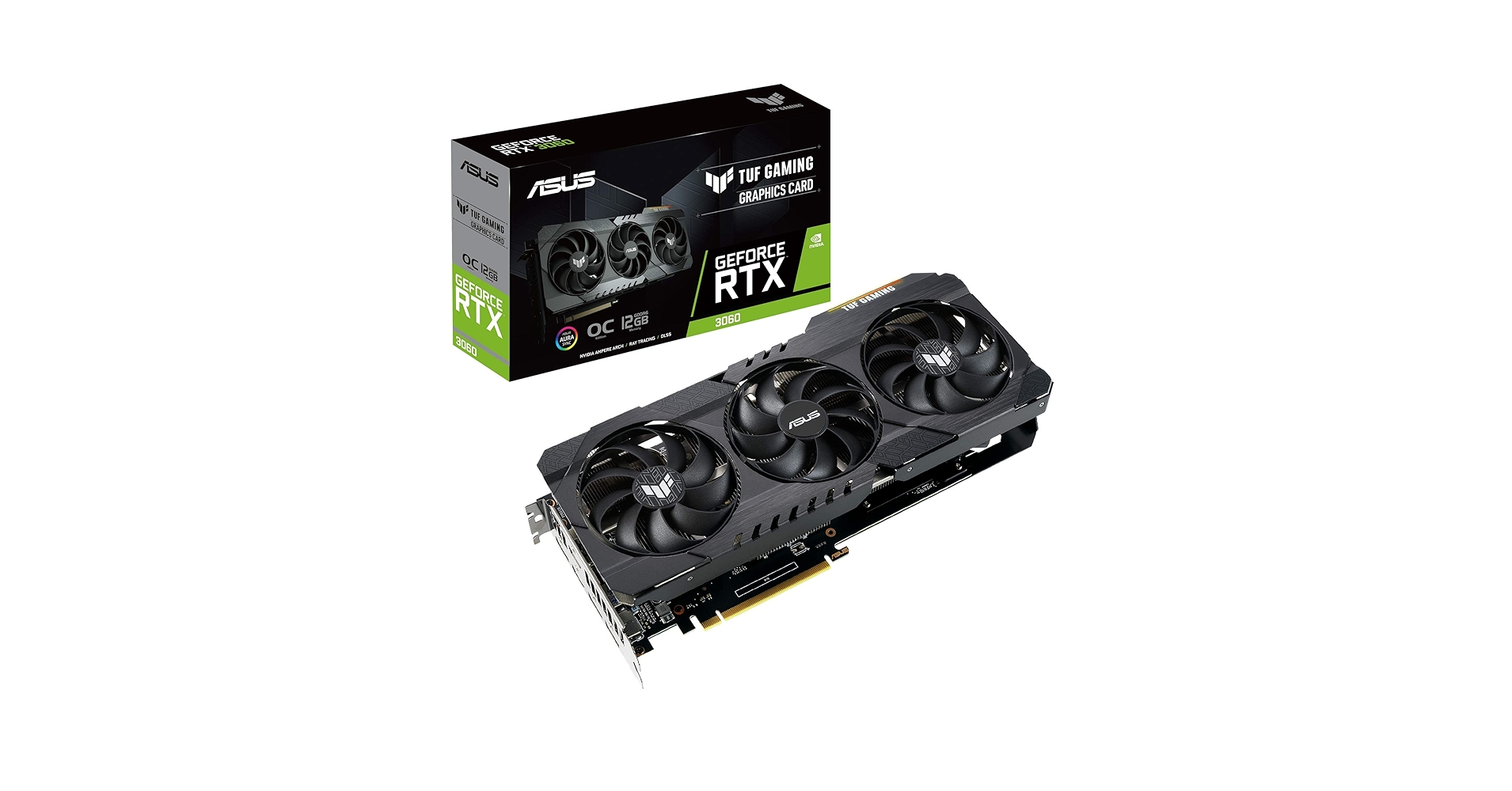 グラフィックボード・グラボ・ビデオカード ASUS TUF GAMING GeForce RTX 3060 OC 12GB TUF-RTX3060-O12G-V2-GAMING｜ビデオカード｜ASUS 日本